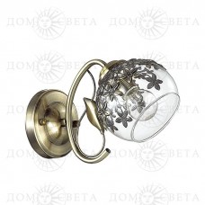 Lumion 3067/1W LN16 112 бронзовый/стекло/метал. декор Бра E14 40W 220V FELISSA