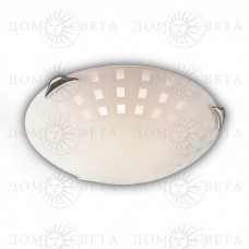 Sonex 162/K SN 096 св-к QUADRO WHITE стекло E27 2*60Вт D300