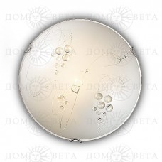 Sonex 204/DL SN18 071 хром/белый/декор прозрачн Н/п светильник LED 48W 220V TRAUBE